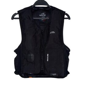Equiline Air Vest Black T2 Junior 9-11 Equestrian Safety Vest‎ Lightweight Gear